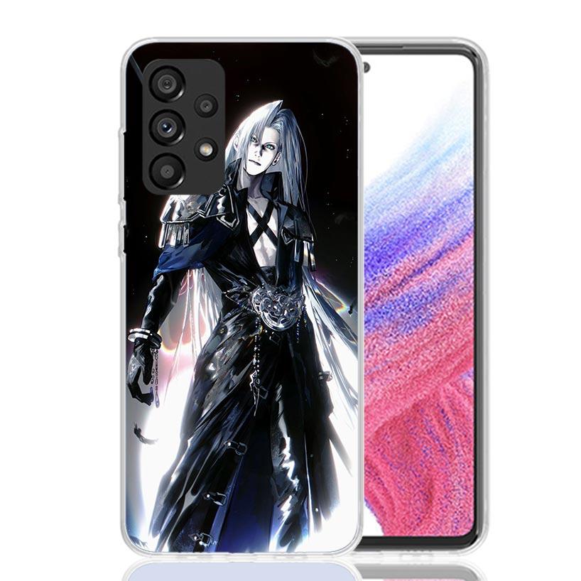 Чехол для телефона Аниме FINAL FANTASY 7 BloodyBeni Для Samsung Galaxy A17 A16 A14 A15 A13 A57 A56 A54 A55 A53 A37 A36 A34 A35 A33 A26 A
