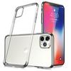 Protective Case - PROSHOP - for iPhone 12 Pro - Flexible - Silver - Chrome Outline