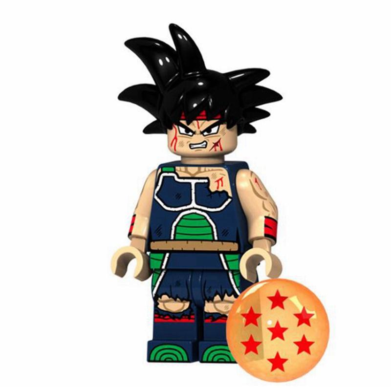 Son Goku Minifigures Anime Series Vegeta Broli Building Blocks Toys for Children