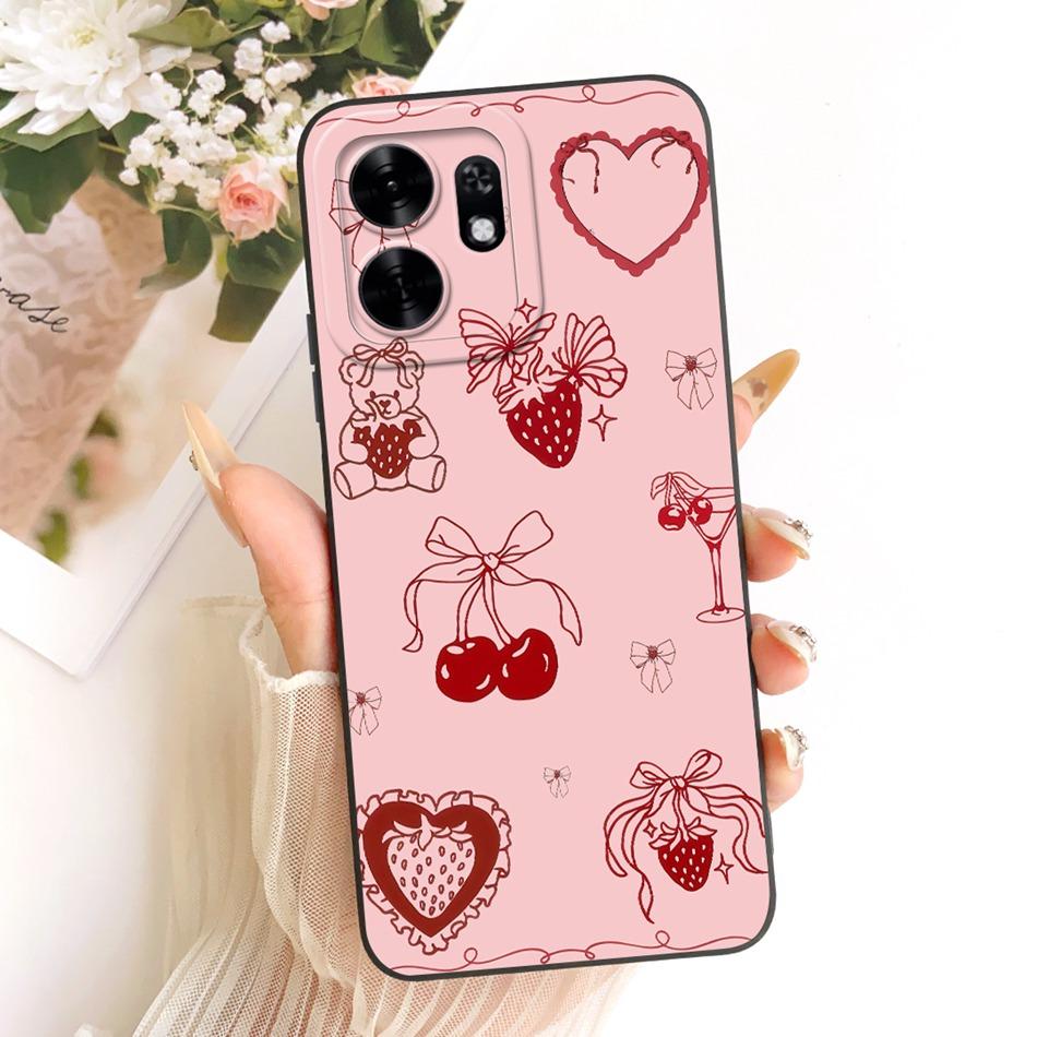 For Honor X6d LNA-NX1 2026 Cute Cat Flower Cartoon Phone Case For Honor X6D 5G Shockproof Soft Silicone Covers Bumpers