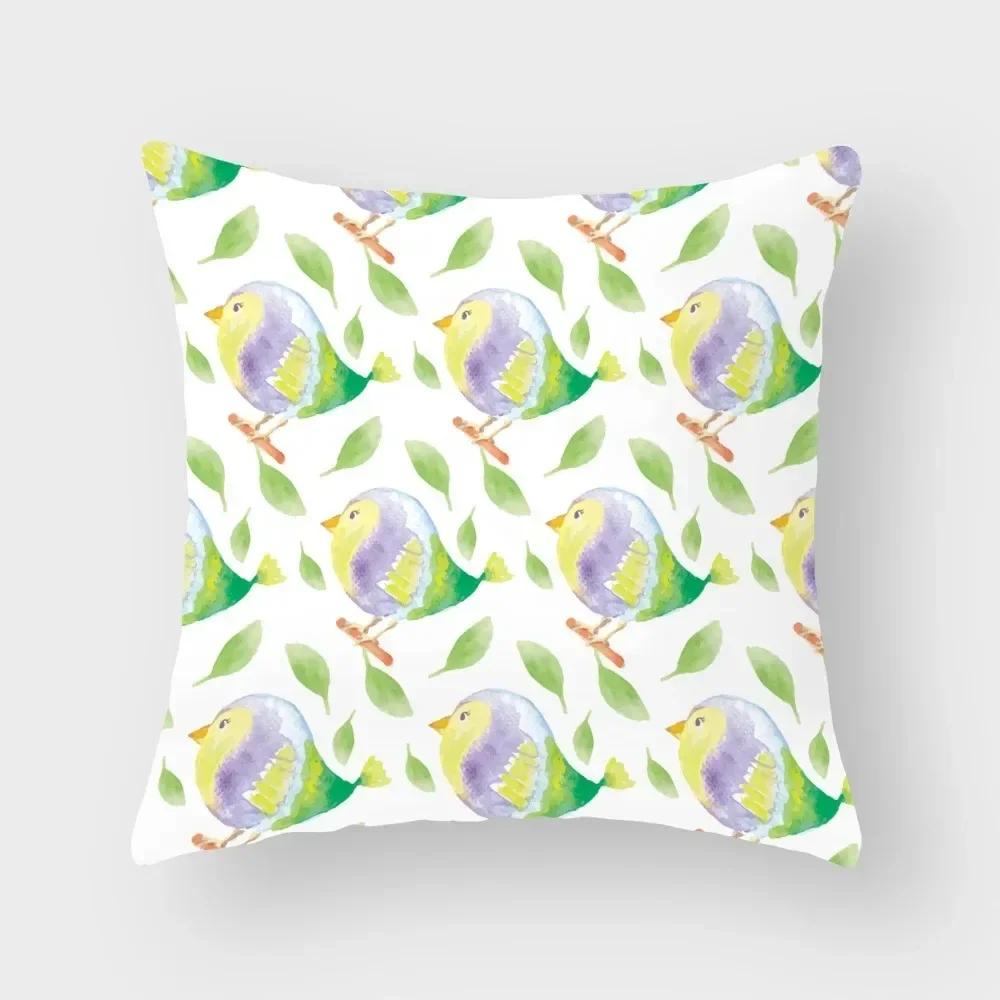 Роскошный Декор для Дома Наволочка Тропический Фламинго Наволочка для Подушки Гостиная Диван Наволочка