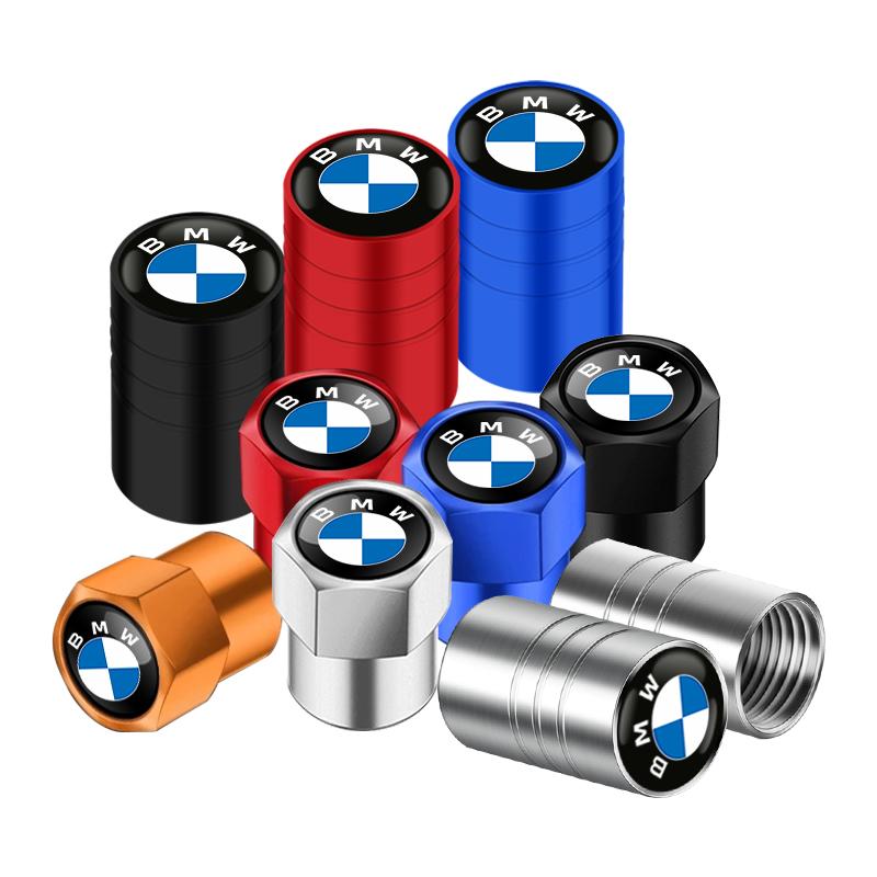 4Pcs Car Wheel Tire Valve Stem Cap Auto Air Stem Cover Auto Accessories for BMW M E90 E91 E92 E93 M3 E60 E61 F10 F07 M5 E63 E64