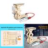 Деревянный гидравлический подъемник для детей, научный DIY-набор с обучающей физической игрушкой для детей