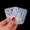 Epoxy Resin Jewelry Molds Silicone Pendant Mold For Earring Pendant Studs Making