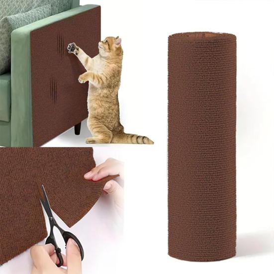 Защитный коврик для мебели от кошачьих когтей, самоклеящийся коврик для кошачьих когтей, настенный коврик для игр с липким покрытием, защитный коврик для дивана от Cat Claws