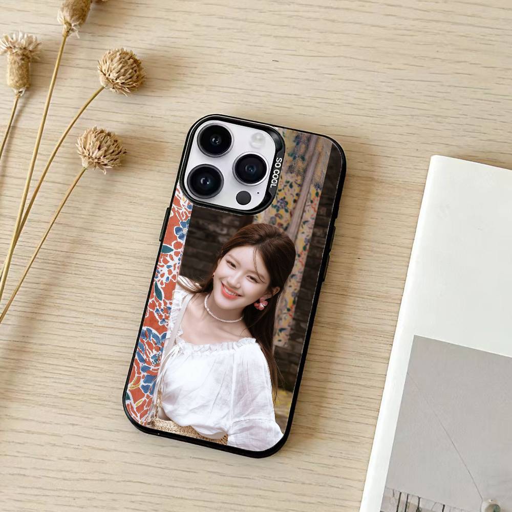 Чехол для телефона Z-Zhao Lusi Цвет Серебряный Корпус Для IPhone 17 16 15 14 13 12 11 Pro Max Plus