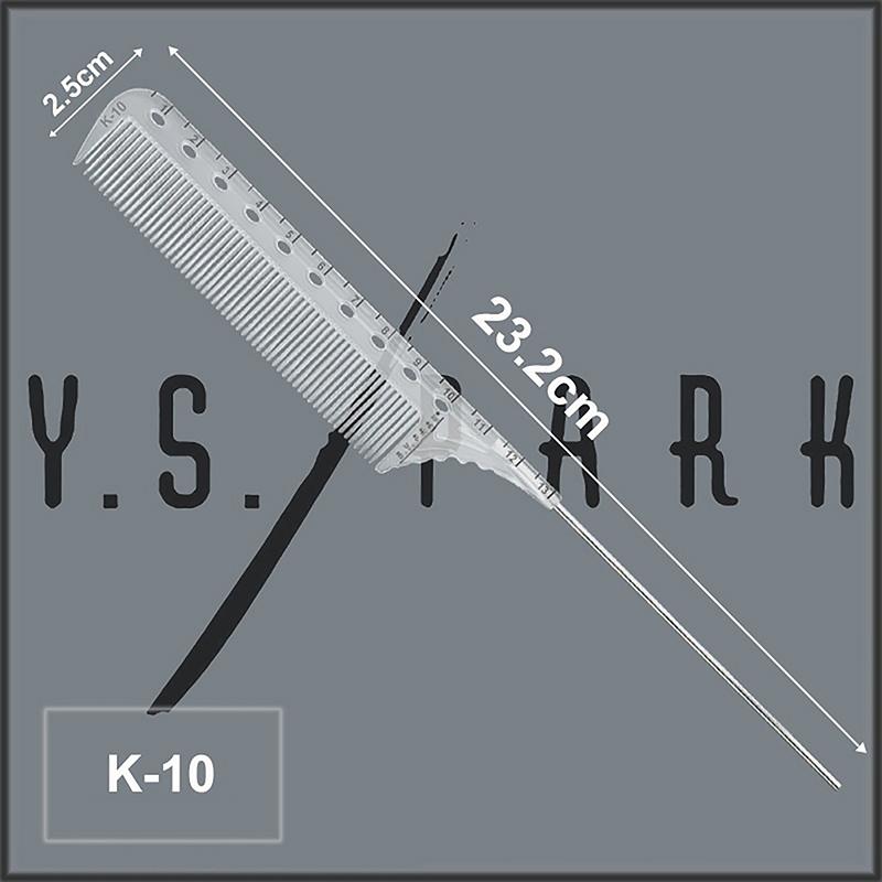 Прозрачная салонная расческа для волос с профессиональным парикмахерским весовым гребнем
