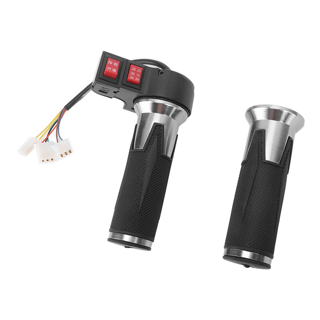 1 Pairs Bike Throttle Handle 3 Gear Speed Control Handle Grip Accelerator for Electric Bikes with Forward Reverse Gear
