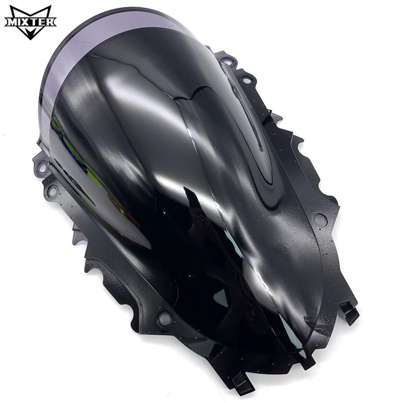 Motorcycle Sport Racing Double Bubble Windshield WindScreen Visor Deflector For YAMAHA YZF-R3 2019-2023 2022 2021 YZF-R25 R3 R25