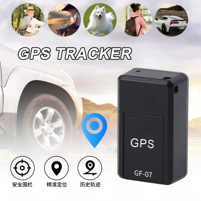 Автомобильный GPS-трекер GF07 Автомобильный GPS-локатор Сильный магнитный GPS-устройство слежения в реальном времени Сигнализация против потери GPS-позиция APP