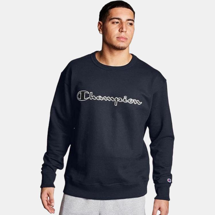Champion Sweatshirt Unisex Navy Blue GF88H-Y07974-NYC