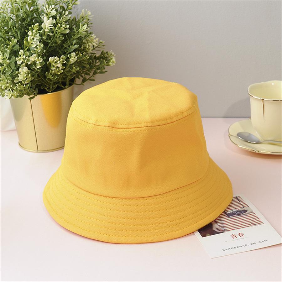 Hat Female Personality Embroidered Bucket Hat Sun Hat Female Visor Hat Versatile Hat Male Sunscreen Basin Hat