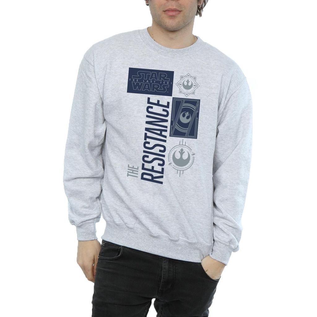 Star Wars Mens The Last Jedi The Resistance Sweatshirt