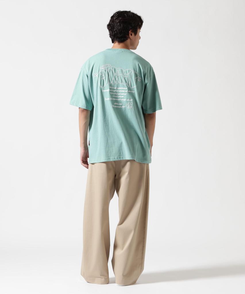 AVIREX GRAFFITI EMBROIDERY T-SHIRT XL mint 783-5234009