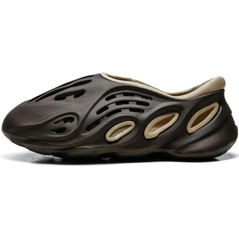 Обувь Coconut hole, мужская летняя повседневная двухцветная полая пляжная обувь для прогулок, пара, модная обувь для сада, женская