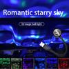 Новый 9Modles Car Roof Star Light Interior LED Atmosphere Ambient Projector USB Decoration Night Light Multicolor music control