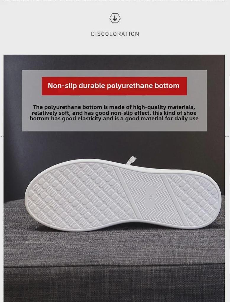 2025 Spring/Summer Women's White Mesh Breathable Lightweight Thick Sole Elevated Soft Leather Lace-Up Casual Shoes