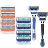 High Quality Handle Professional 5 Layers Razor Blade For Men Face Care