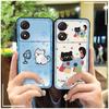 Anti-knock Soft Case Phone Case For ZTE Blade A34 Anti-dust Waterproof Fashion Design Durable Shockproof Graffiti TPU