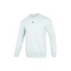 Solid Print Small Logo Crew Neck Long Sleeve Sweatshirt Men Tops Light-Green HK0394