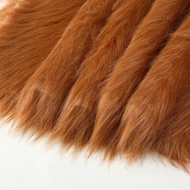 12 см 100x180 см искусственный плюшевый мех ткань для реквизита для фотографий своими руками стул декоративный фон плюшевый коврик игрушка для животных кукольная ткань