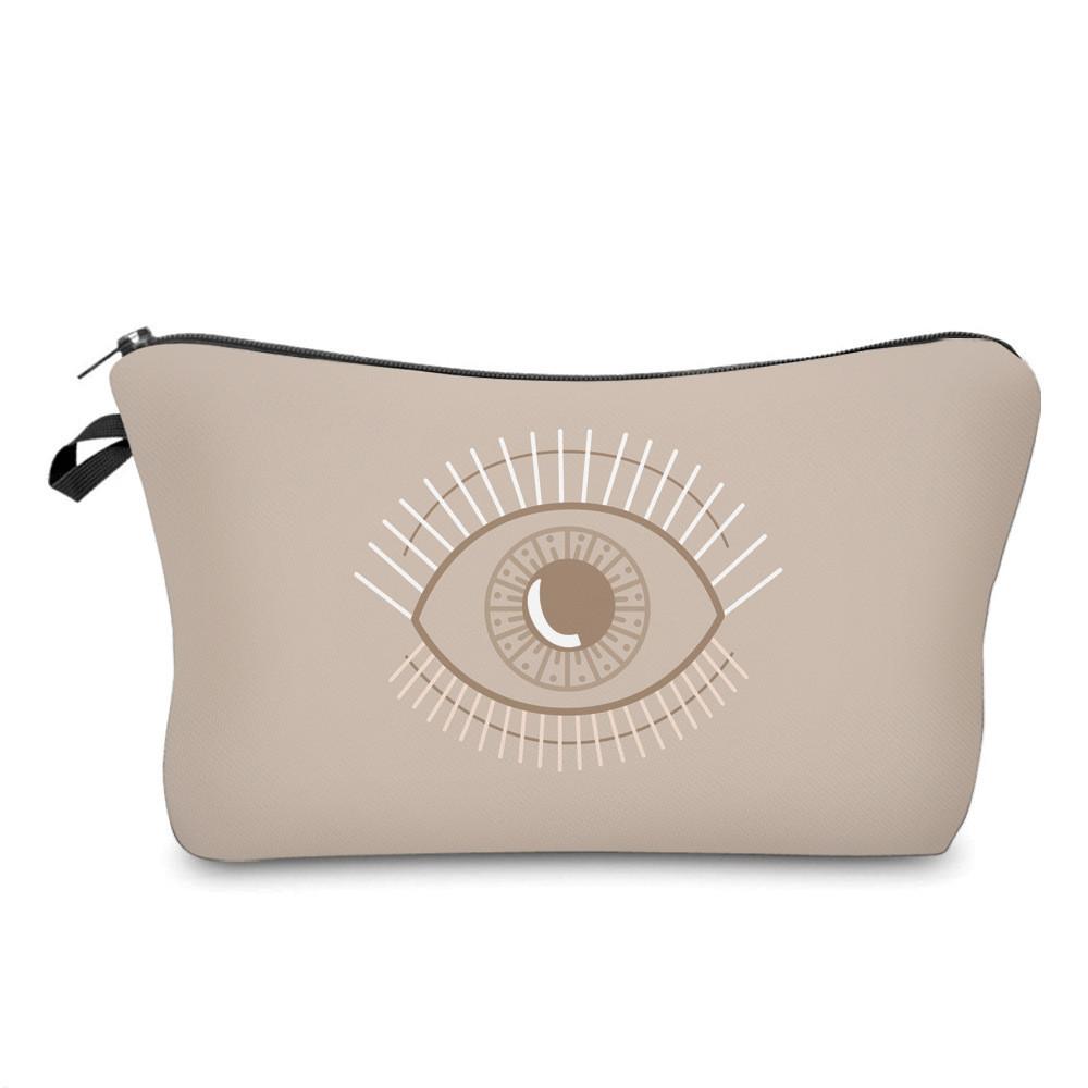 New Cross-border Printed Devil Eye Clutch Bag Ladies Multi-functional Travel Organizer