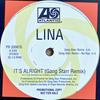 12-дюймовая пластинка LINA - Всё в порядке (Ремикс Gang Starr) PR300670PROMO Atlantic 2001 США Рэп и хип-хоп/R&B Б/У