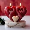 Многоцелевая силиконовая форма на тему любви для рукоделия, декоративная свеча для пар и мероприятий