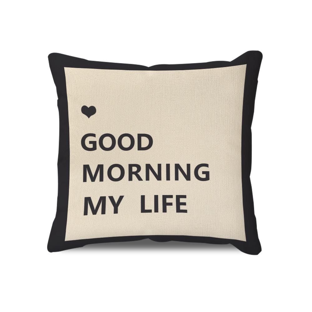 Скандинавская подушка-подушка Современная Минималистичная Полосатая Геометрическая Клетчатая Наволочка Подушка для сиденья дивана Подушка для талии