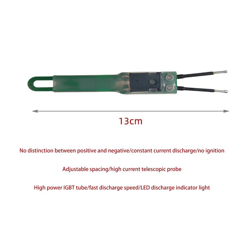 1000Uf 5000Uf Capacitor Discharge Pen Capacitor Discharge Tools Fast Discharge With Led Indicator Light Electronic Repair