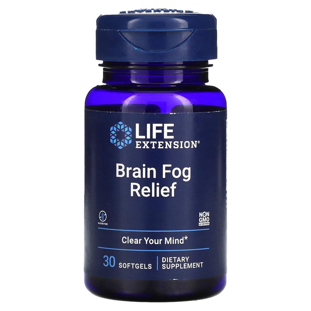 Life Extension Brain Fog Relief, 30 Softgels