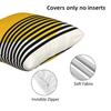 Bauhaus Exhibition Print, Wall Art Yellow Circle Wall Dec 2 Pcs Square Pillowcase Pillow Cover Cushion Comfort Throw Pillow