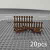 Город Друзей Дом MOC Детали Забор Лестница Лестница Строительные Блоки DIY Дверь Окно Балкон Перила Замок Сад Собрать Кирпичи