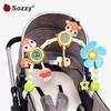 Sozzy Baby Soothing Plush Toy: Educational Crib, Stroller, Bed, and Car Clip Pendant