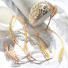 Retro Hair Combs Hair Jewelry Wedding Hair Crown Hair Hoop Leaves Hair Bands Bride Headbands