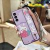 Wrist Strap Fashion Design Phone Case For Samsung Galaxy A24/SM-A245F/A25 5G Waterproof Durable Lanyard Phone Holder
