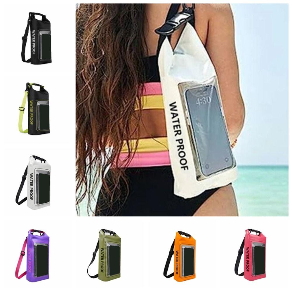 2-In-1 Swimming Waterproof Bag 2L Mobile Phone Waterproof Bag Swimming Storage Bag Boating