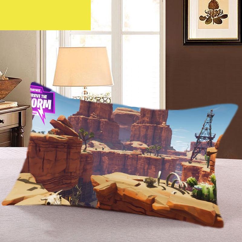 Pillow Around Case Animation Games Rectangular Cover Pillowcase