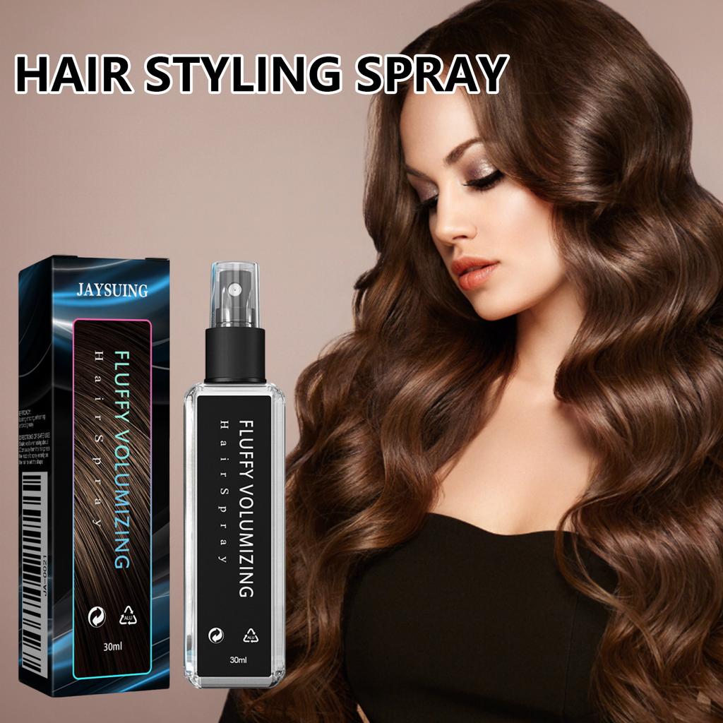 Jaysuing Hair Styling Spray Hair Styling Moisturizing Fragrance Long-lasting Dry Gel Hairspray Hair Style Gel Water