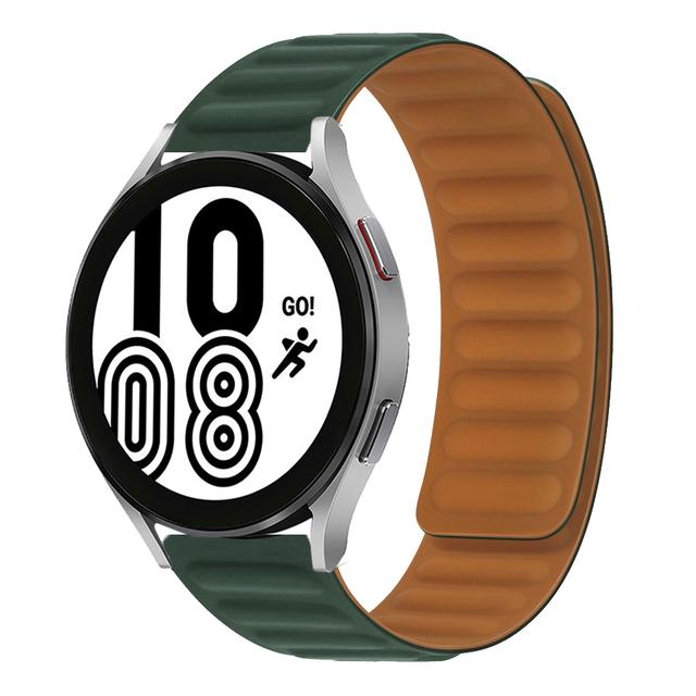 Силиконовый ремешок 20 мм 22 мм для Samsung Galaxy watch 7/FE/6/5/4/classic/Active 2/3/S3/40mm Браслет Huawei watch GT-2-Pro 3 4 ремешок