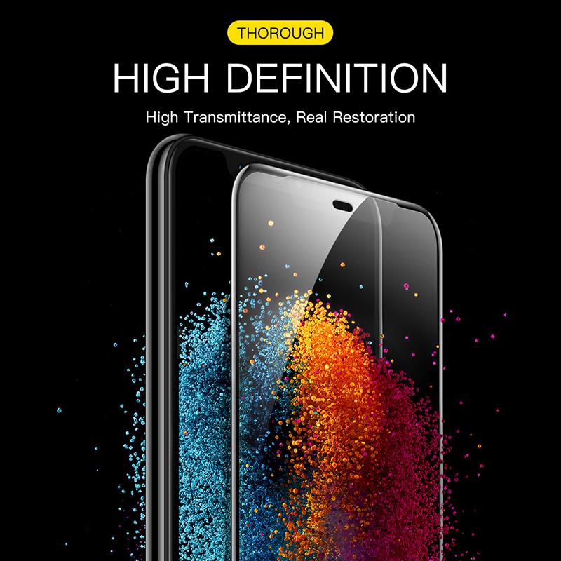 Матовое матовое закаленное стекло для Xiaomi Redmi Note 10 9 Pro Huawei P30 Samsung S20 FE A52 A51 iPhone 11 Защитная пленка для экрана от отпечатков пальцев