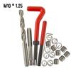 Набор для ремонта резьбы Метрический M5 M6 M8 M10 M14 Автомобильный Pro Coil Tool M14 * 1.5 ремонт резьбы ремонтные вставки для резьбы