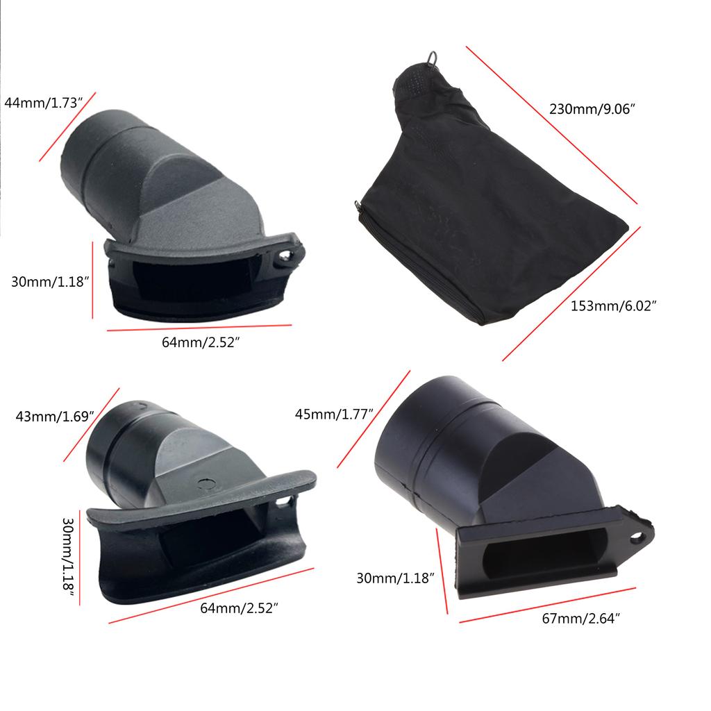 Sander Dust Bag for Saw with Zipper Adjustable Stand for Miter Saw 255 Planer Dust Bag Collect Miter Saw Accessories