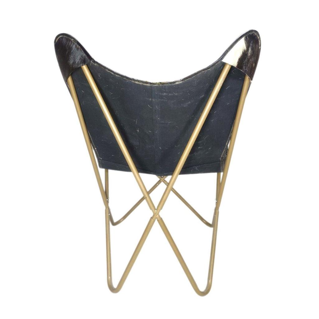 Butterfly Chair - Genuine Leather Office Chair, Handmade Relaxing Chair