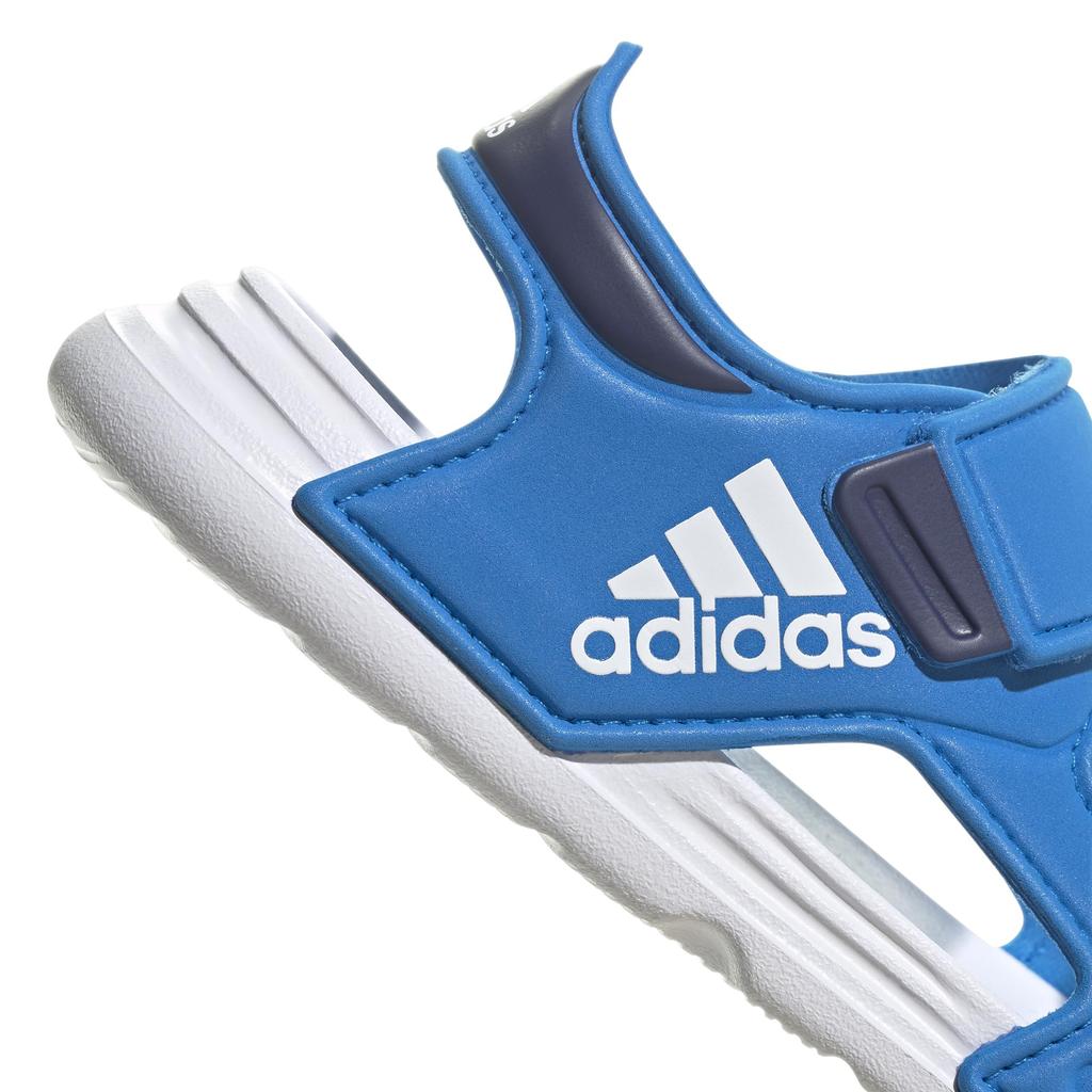 Adidas Alta Swim C Sports Blue Blue Cm Kids' Sandals, Rush/Footwear White/Dark (GV7803), 20.0