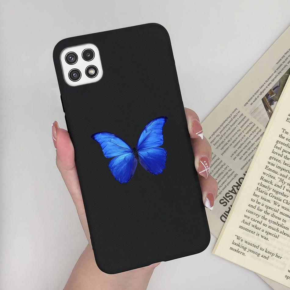 Для Samsung Galaxy A22 A22s F42 5G Чехол Милый Авокадо Силиконовая Задняя Панель Мягкая Крышка Телефона Для Samsung A 22 A 22s F 42 5G Цветной Корпус