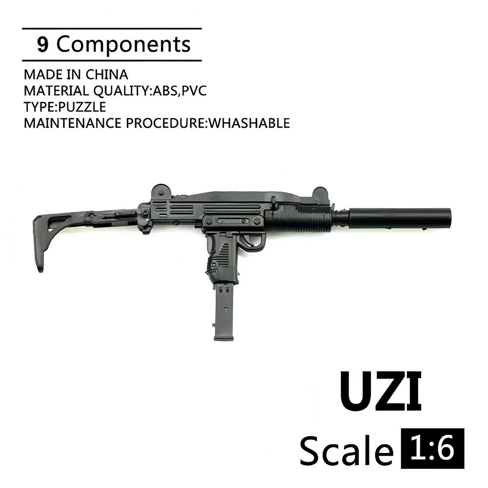 Масштаб 1/6 Военное Оружие Армии США Снайперская Винтовка M82A1 M134 M14 M16 Полицейский Солдат SWAT Фигурка Модель для Сборки Оружие Игрушки