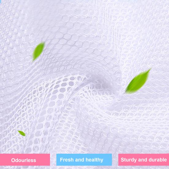 Сетчатые мешки для стирки с большой усиленной молнией, большая вместимость, дышащее антидеформационное нижнее белье, бюстгальтер, сумка для стирки одежды