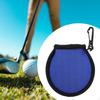 Golf Ball Cleaner Holder 10x10cm Cleaning Tool Storage Neoprene Portable Pocket for Course