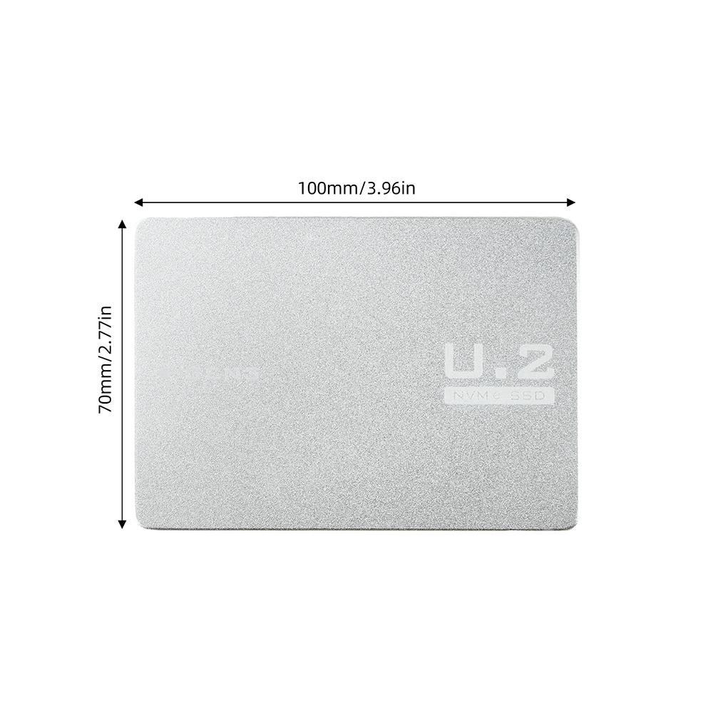 SFF8639 U.2 Hard Disk Case PCIE3.0 M.2 NGFF NVME SSD Transfer Adapter Only Support PCIE NVME Signal For Desktop Server